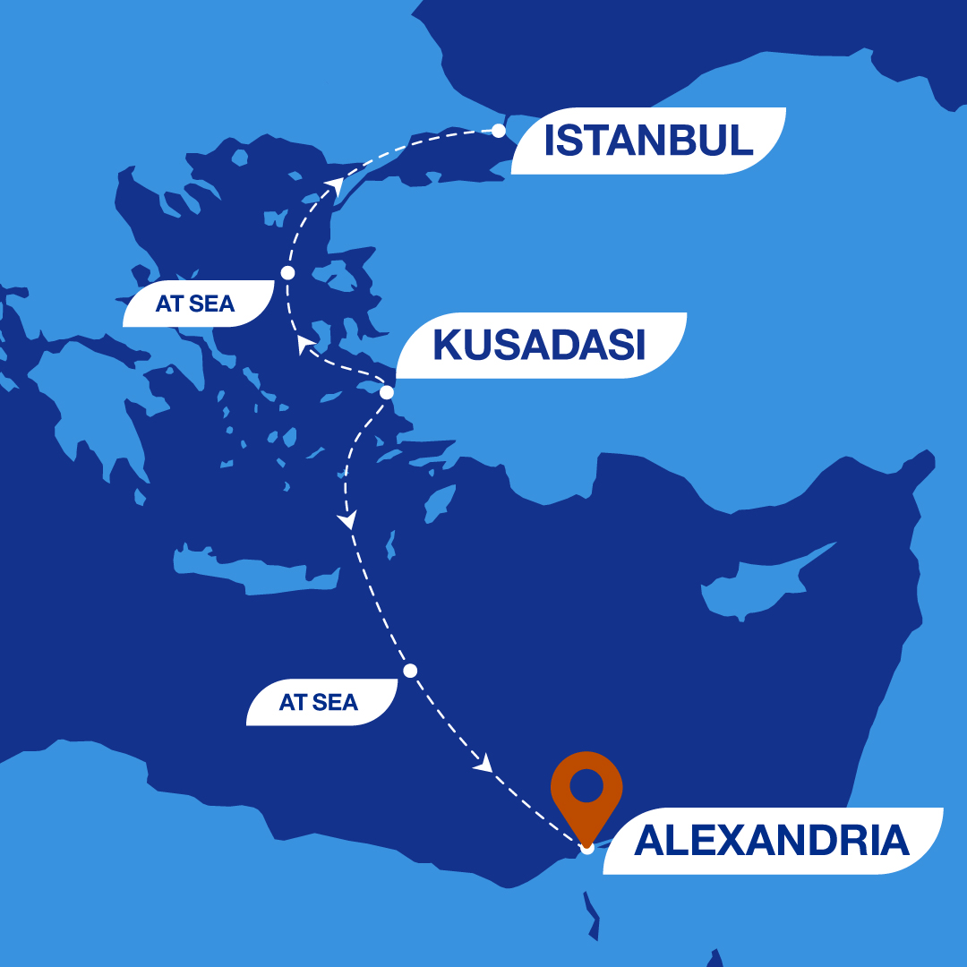 One-way from: Alexandria to Istanbul – Gambar 3